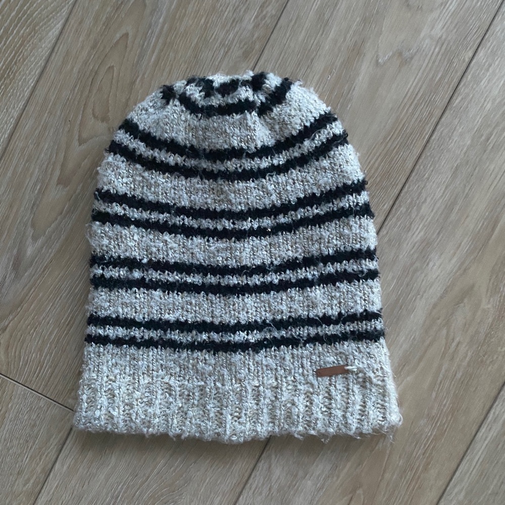 Free People Striped Beanie